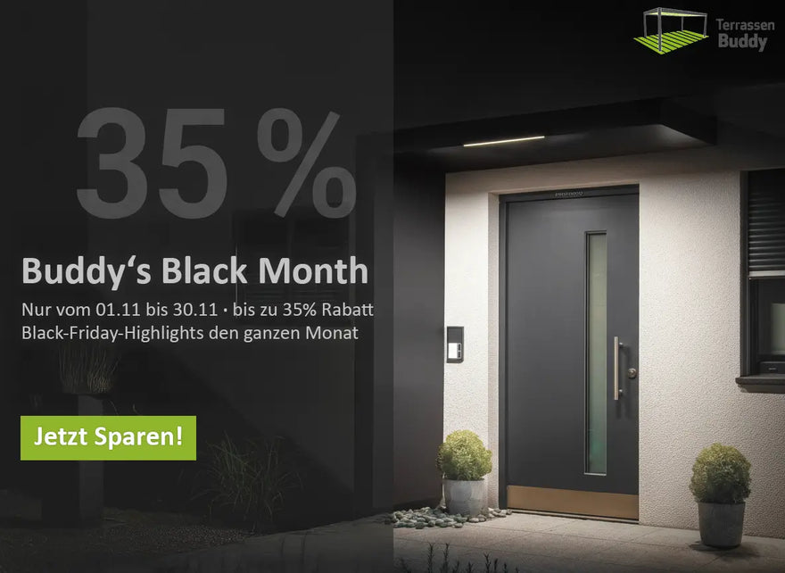 Buddy's Black Month – Der ganze November wird zum Black Friday!