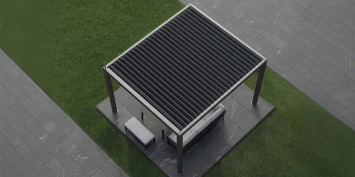 Lamellenüberdachungen