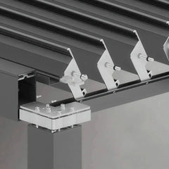 Lamellendach SB350 - Hochwertige Pergola zum günstigen Preis - einfache Montage - Terrassendach-Buddy, Ansicht 2