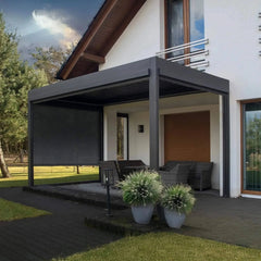 Buddy Lamellendach PERGOLA SB 400 - DIY - Wandmontage - Terrassendach-Buddy — Ansicht 7