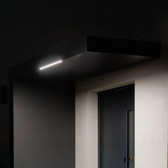 Vordach BS Plus mit Seitenteil und LED | Aluminium | 15 Jahre Garantie – [variant_title] – Vordach — Ansicht 3